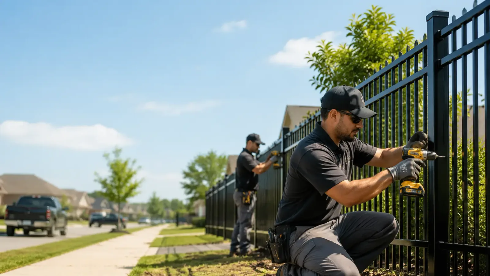 Metal Fence Installation in Robeline, LA